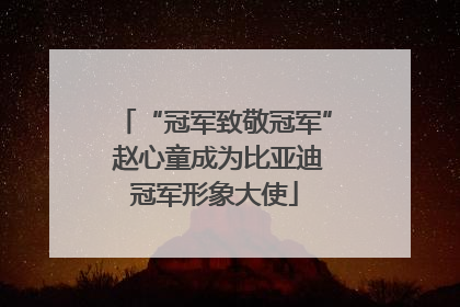 “冠军致敬冠军” 赵心童成为比亚迪冠军形象大使