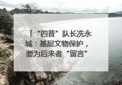 “四普”队长冼永城：基层文物保护，要为后来者“留言”｜文化中国行·我在广东找文物