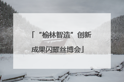 “榆林智造”创新成果闪耀丝博会