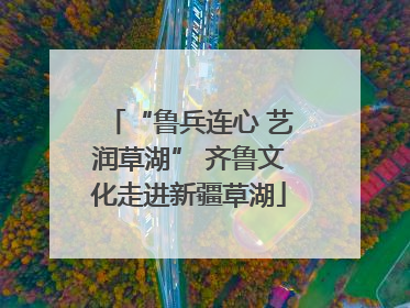 “鲁兵连心 艺润草湖” 齐鲁文化走进新疆草湖