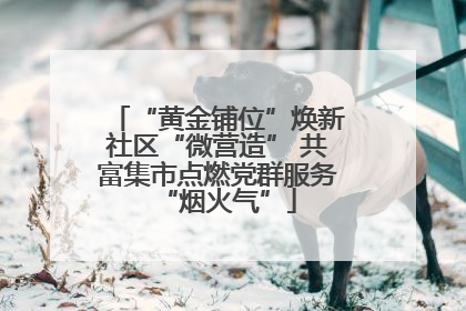 “黄金铺位”焕新社区“微营造” 共富集市点燃党群服务“烟火气”