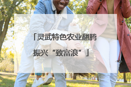 灵武特色农业翻腾振兴“致富浪”