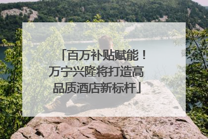 百万补贴赋能！万宁兴隆将打造高品质酒店新标杆