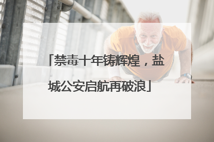 禁毒十年铸辉煌，盐城公安启航再破浪