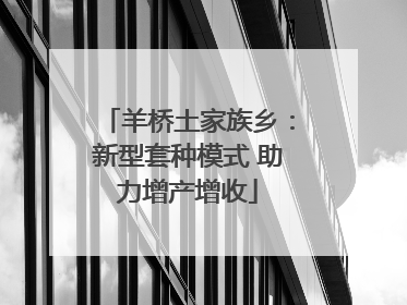 羊桥土家族乡：新型套种模式 助力增产增收