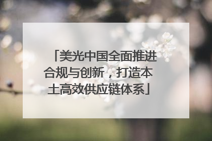 美光中国全面推进合规与创新，打造本土高效供应链体系