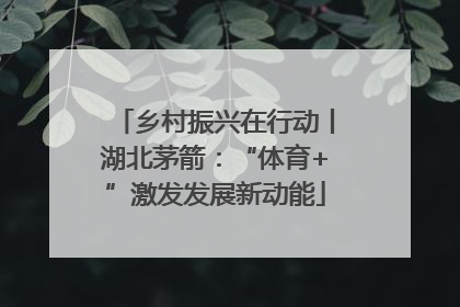 乡村振兴在行动丨湖北茅箭：“体育+”激发发展新动能