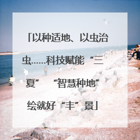 以种适地、以虫治虫……科技赋能“三夏” “智慧种地”绘就好“丰”景
