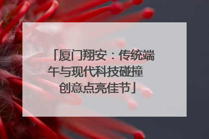厦门翔安：传统端午与现代科技碰撞 创意点亮佳节