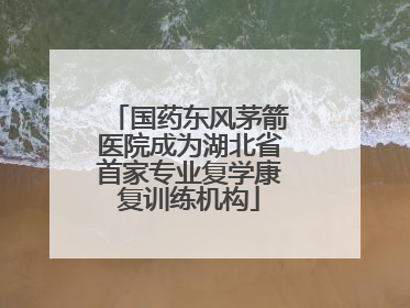 国药东风茅箭医院成为湖北省首家专业复学康复训练机构