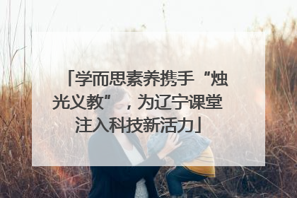学而思素养携手“烛光义教”，为辽宁课堂注入科技新活力