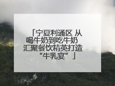 宁夏利通区 从喝牛奶到吃牛奶 汇聚餐饮精英打造“牛乳宴”