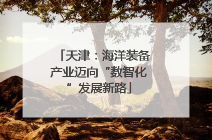 天津：海洋装备产业迈向“数智化”发展新路