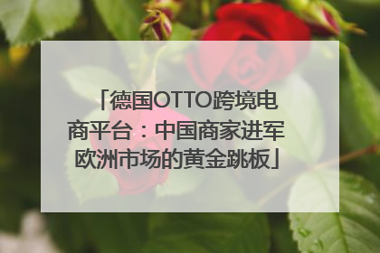 德国OTTO跨境电商平台：中国商家进军欧洲市场的黄金跳板