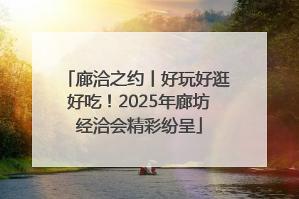 廊洽之约丨好玩好逛好吃！2025年廊坊经洽会精彩纷呈