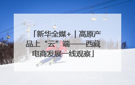 新华全媒+｜高原产品上“云”端——西藏电商发展一线观察