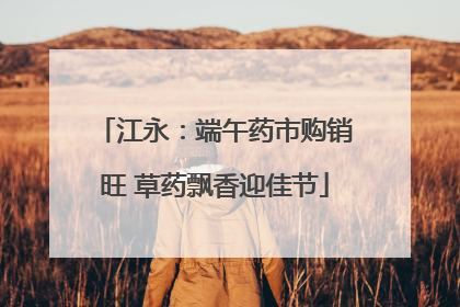 江永：端午药市购销旺 草药飘香迎佳节