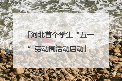 河北首个学生“五一”劳动周活动启动