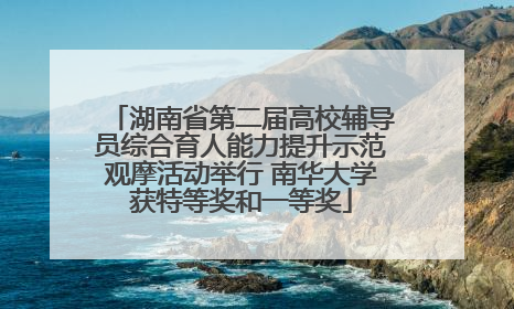 湖南省第二届高校辅导员综合育人能力提升示范观摩活动举行 南华大学获特等奖和一等奖