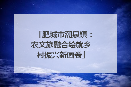 肥城市潮泉镇：农文旅融合绘就乡村振兴新画卷