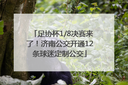 足协杯1/8决赛来了！济南公交开通12条球迷定制公交
