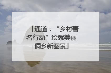 通道：“乡村著名行动”绘就美丽侗乡新图景
