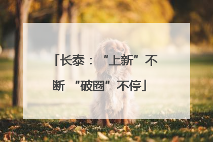 长泰：“上新”不断 “破圈”不停