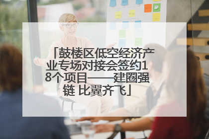 鼓楼区低空经济产业专场对接会签约18个项目——建圈强链 比翼齐飞